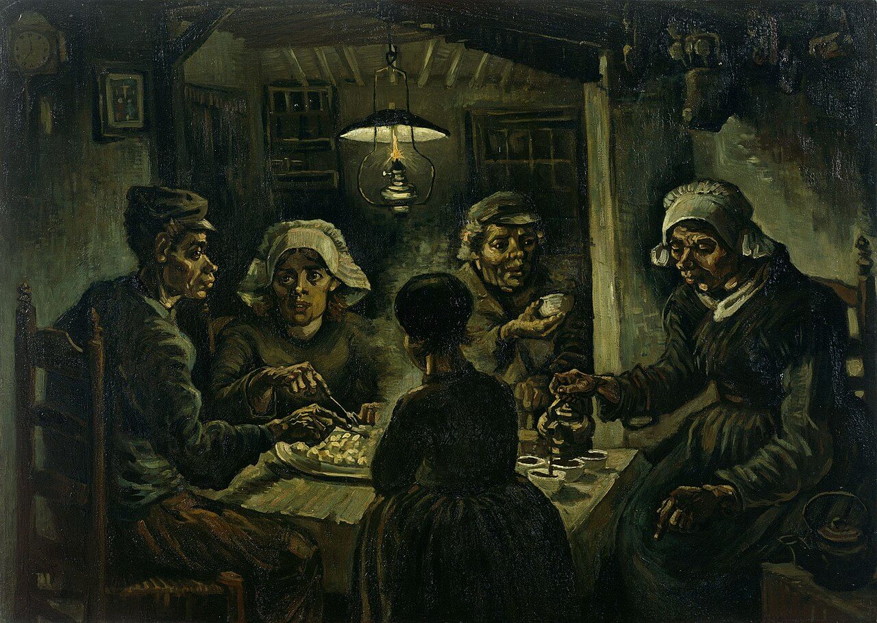 Van Gogh les mangeurs de pommes de terre Van Gogh les mangeurs de pommes de terre