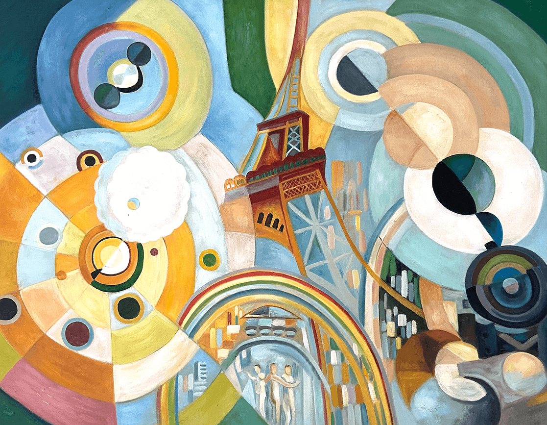 Air, fer et eau, étude de Robert Delaunay Air, fer et eau, étude de Robert Delaunay