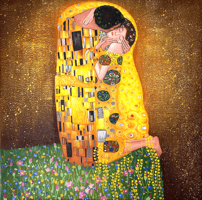 Le Baiser de Gustav Klimt Le Baiser de Gustav Klimt