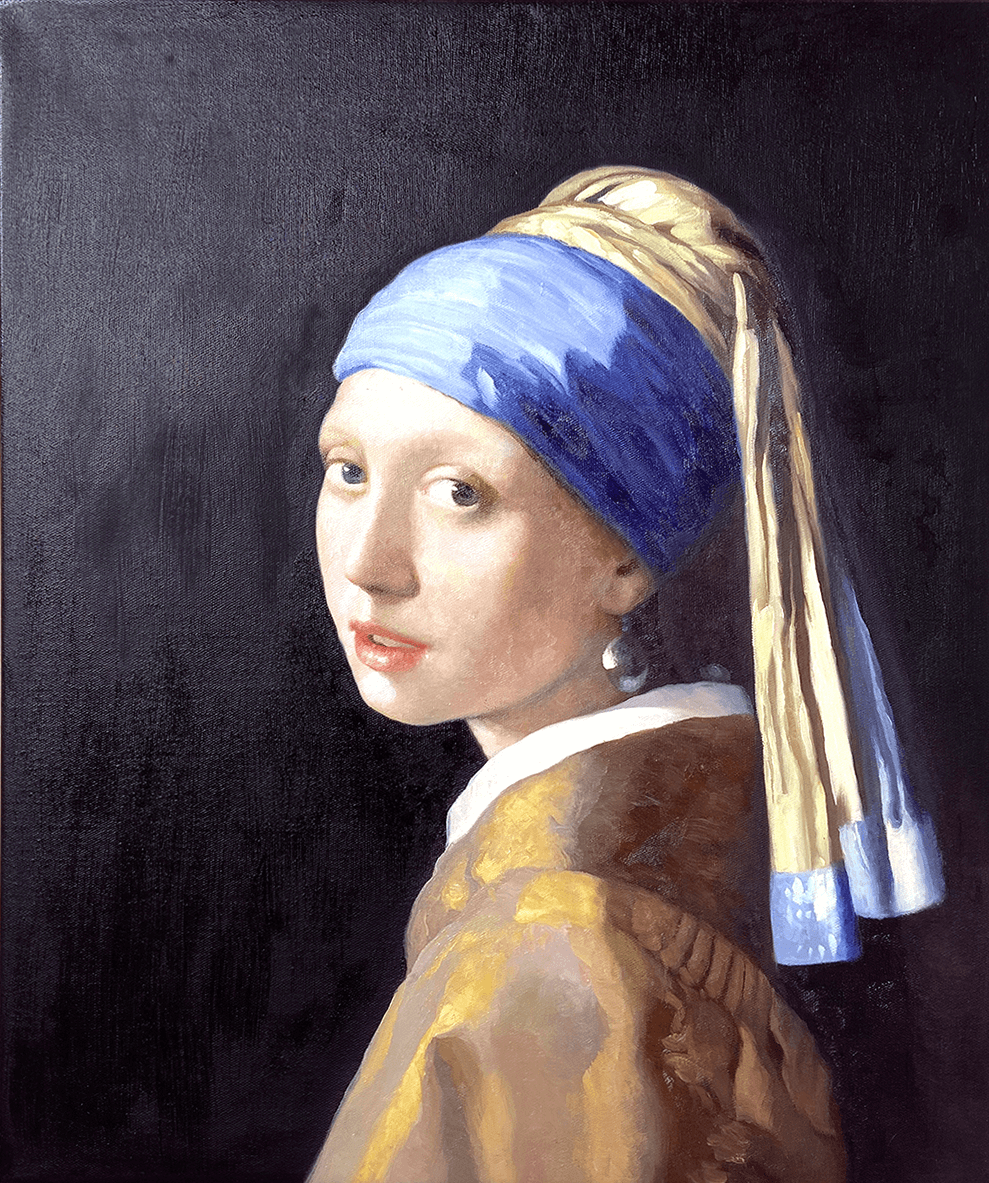 La Jeune Fille à la perle de Johannes Vermeer La Jeune Fille à la perle de Johannes Vermeer
