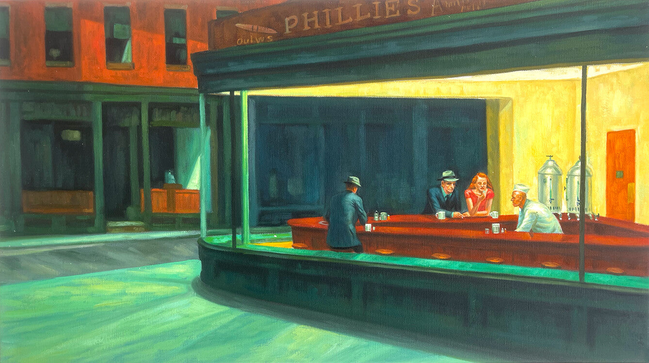 Nighthawks de Edward Hopper Nighthawks de Edward Hopper