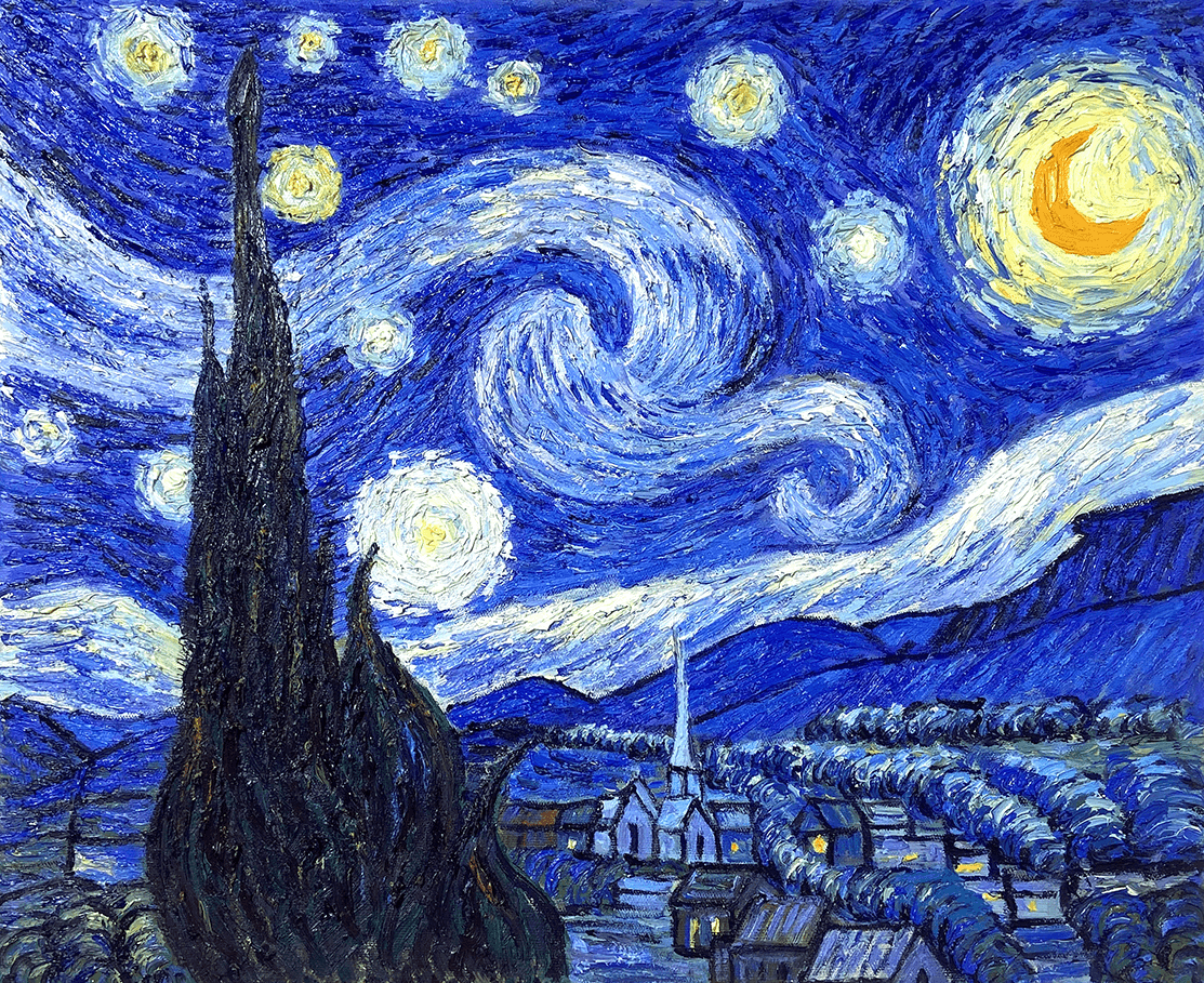 La Nuit étoilée de Vincent Van Gogh La Nuit étoilée de Vincent Van Gogh
