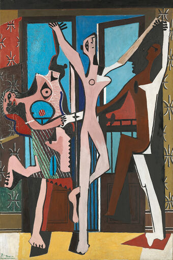 Les trois danseuses Picasso