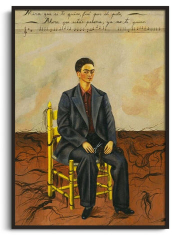 Autoportrait avec les Cheveux Coupés - Frida Kahlo