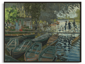 Baigneurs à la Grenouillère - Claude Monet