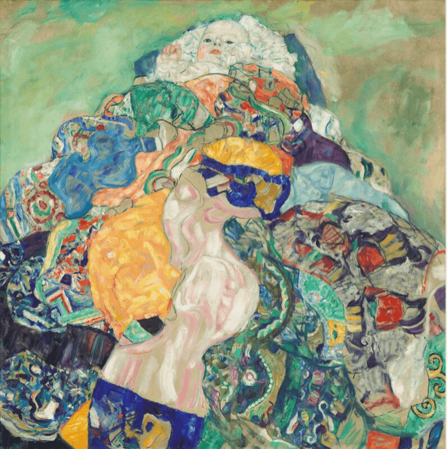 The baby - Gustav Klimt