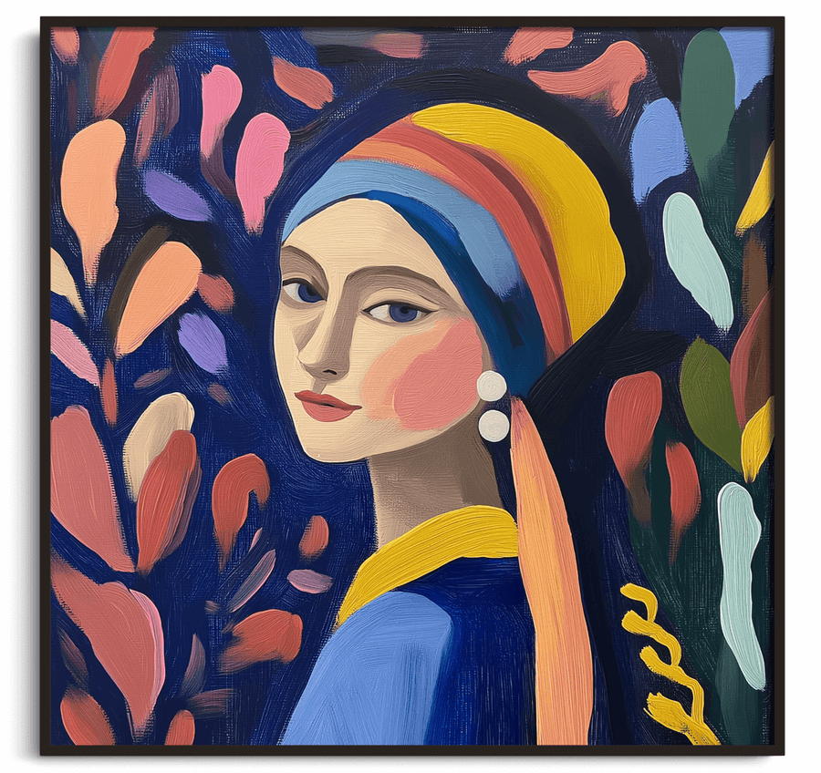 La Jeune Fille à la Perle x Matisse