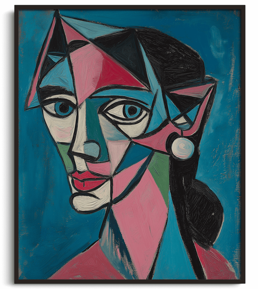 La Jeune Fille à la Perle x Picasso