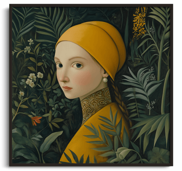 Girl with a Pearl Earring x Rousseau