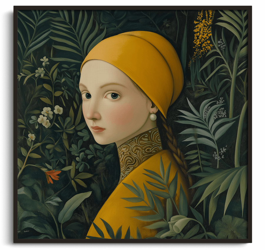 La Jeune Fille à la Perle x Rousseau