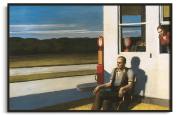Four Lane Road - Edward Hopper