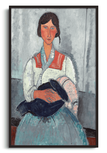 Gypsy woman with baby - Amedeo Modigliani