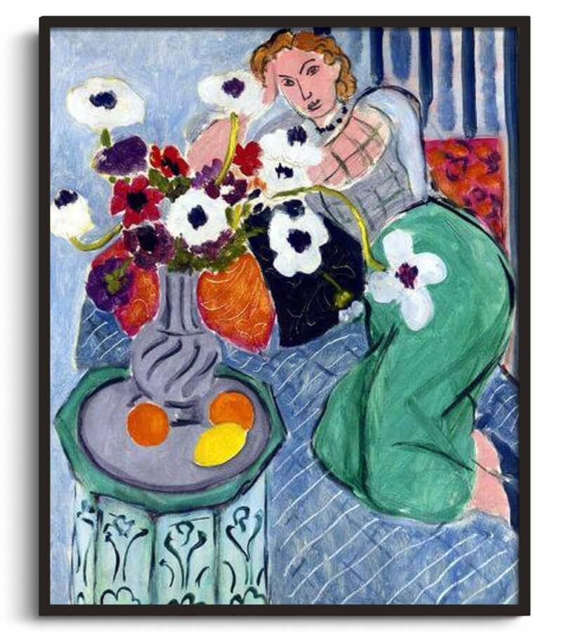 L’Odalisque, Harmonie Bleue - Henri Matisse