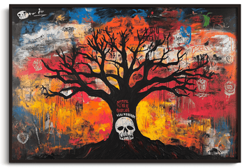 The tree of life x Basquiat