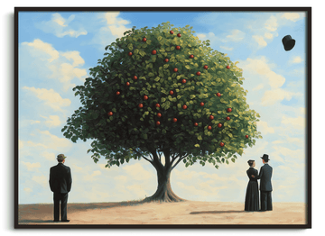 The tree of life x Magritte