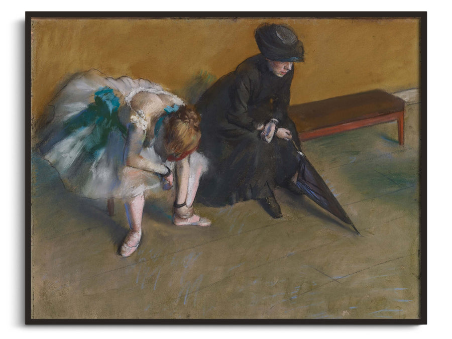 L'attente - Edgar Degas