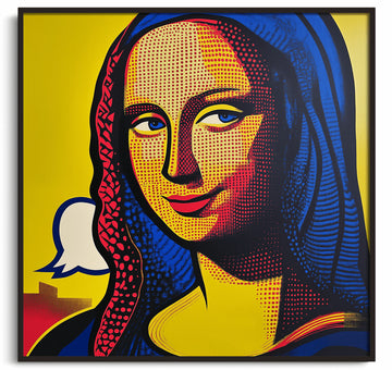 La Joconde x Lichtenstein