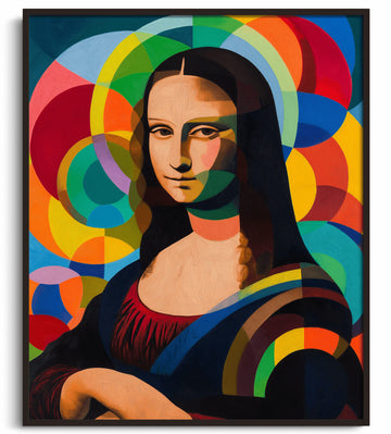 La Joconde x Robert Delaunay
