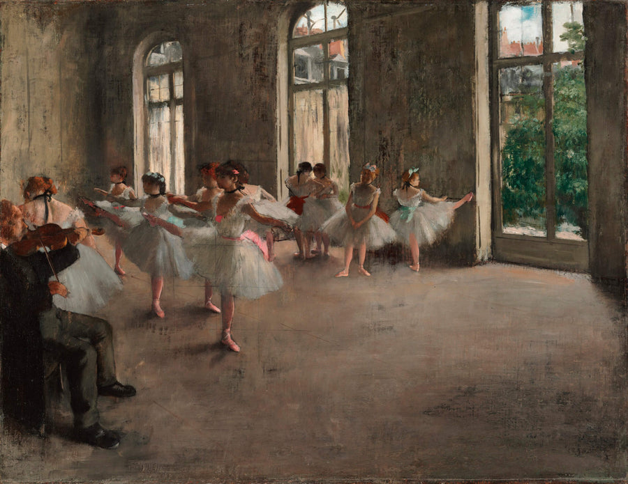 The Rehearsal - Edgar Degas