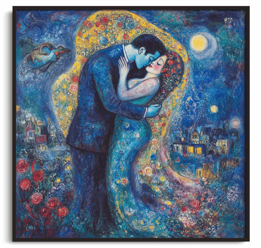 The Kiss x Chagall