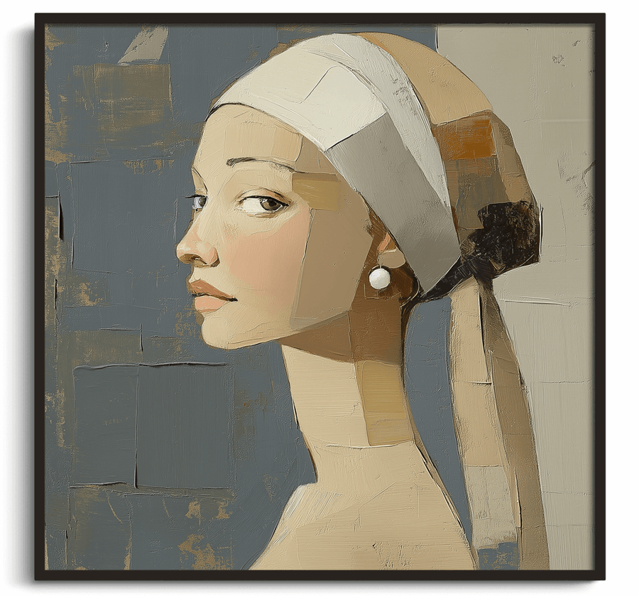 Girl with a Pearl Earring x De Staël