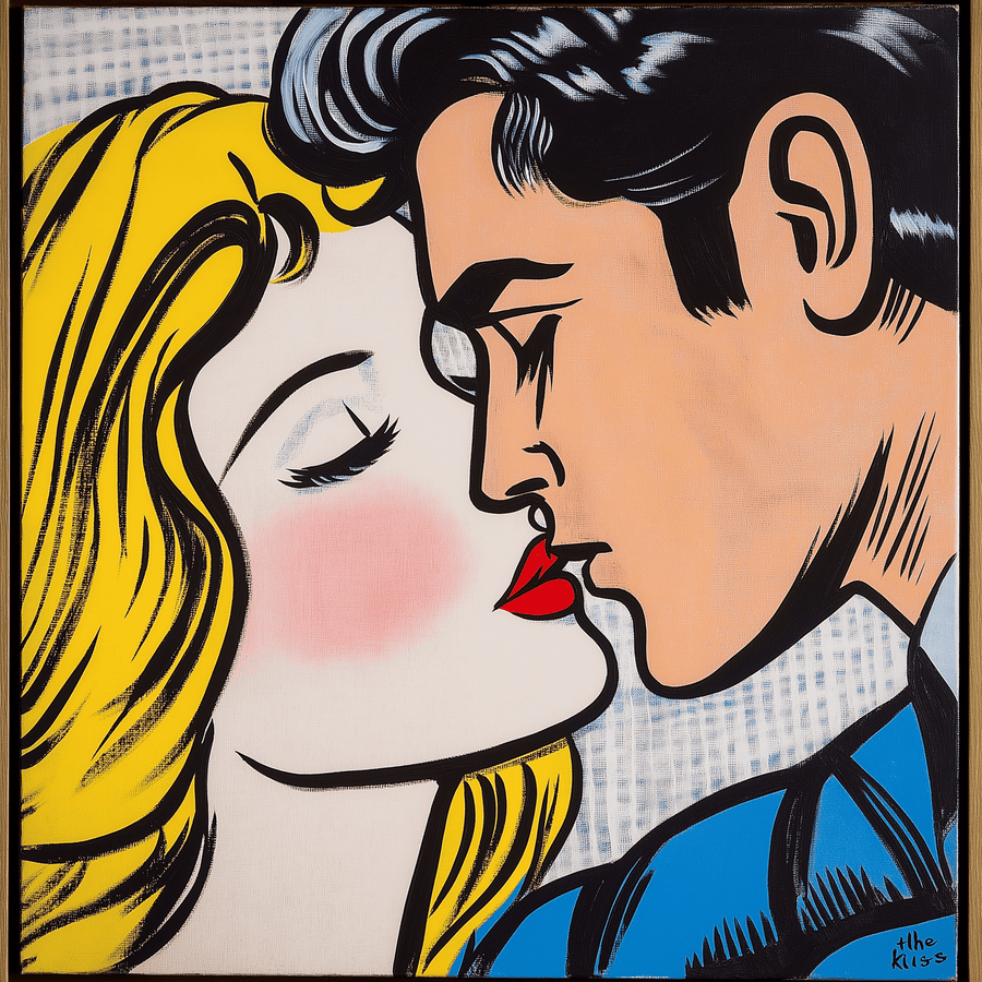 Le Baiser x Lichtenstein