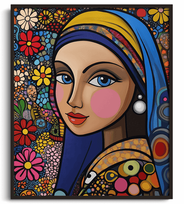 Girl with a Pearl Earring x Murakami