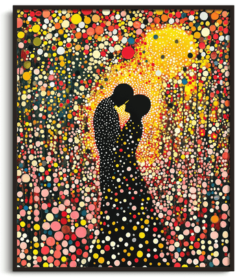 Le Baiser x Kusama