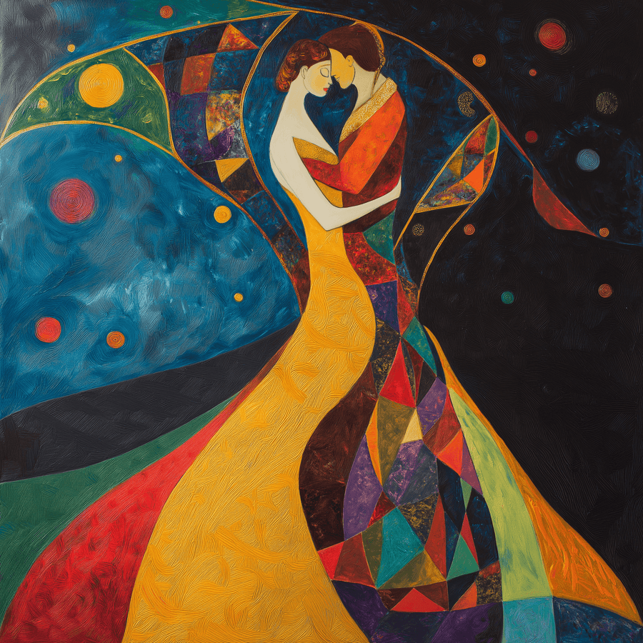 Le Baiser x Kandinsky