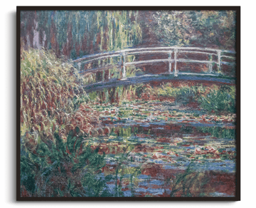 Le Bassin aux nymphéas, harmonie rose - Claude Monet