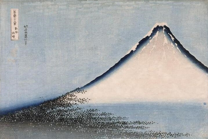 Le Fuji Bleu - Hokusai