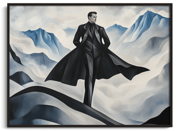 The Traveller over the Sea of Clouds x Lempicka