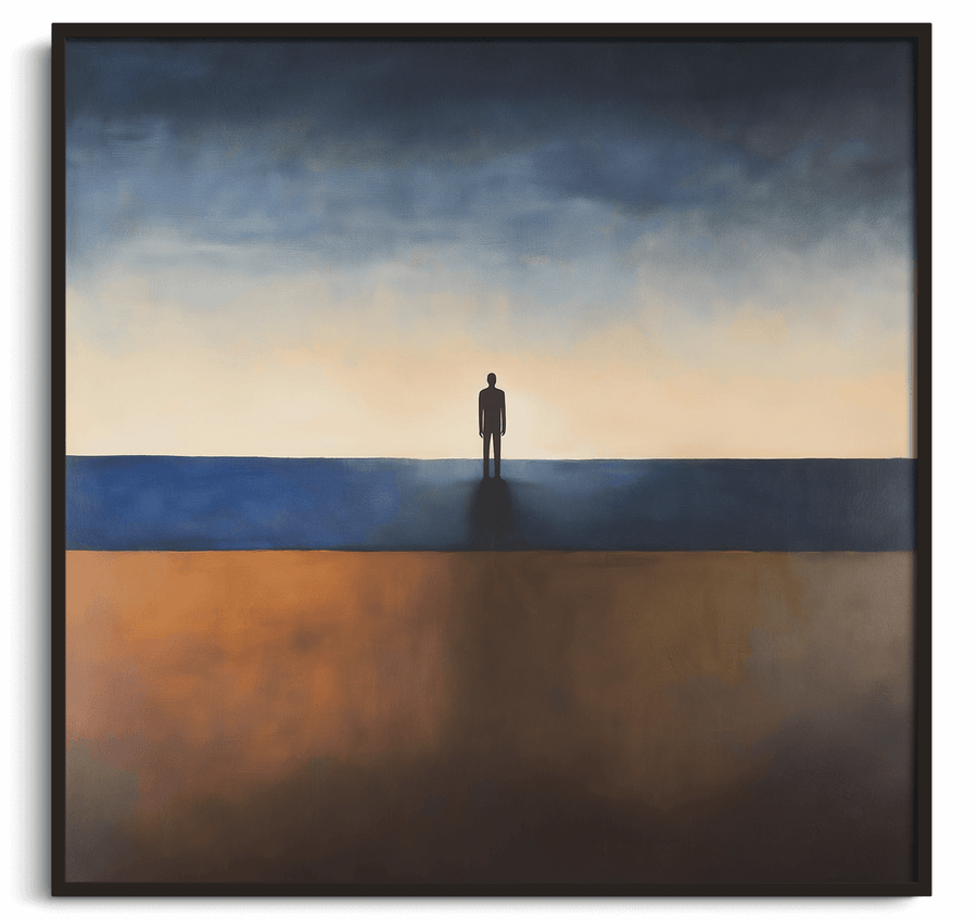 The Traveller over the Sea of Clouds x Rothko