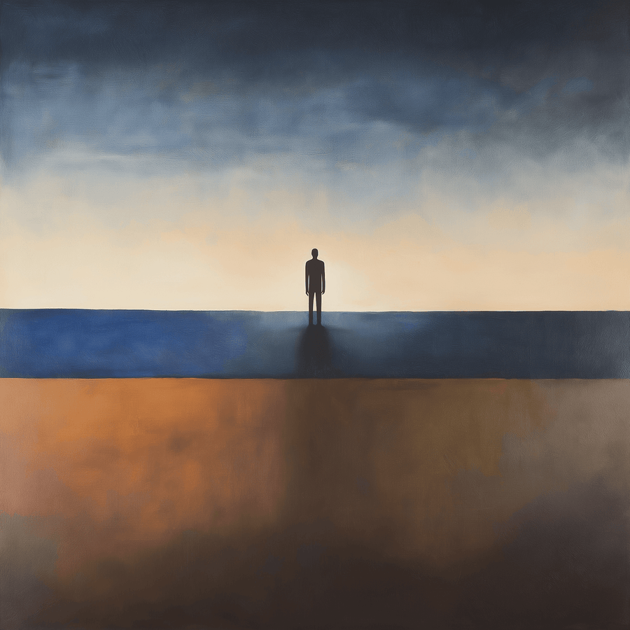 The Traveller over the Sea of Clouds x Rothko