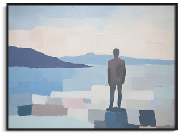 The Traveller over the Sea of Clouds x De Staël