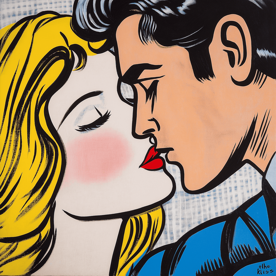 The Kiss x Lichtenstein