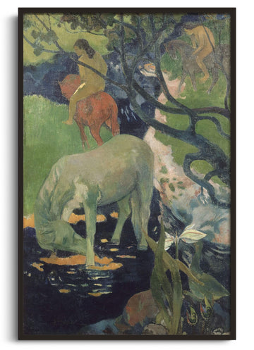 The white horse - Paul Gauguin