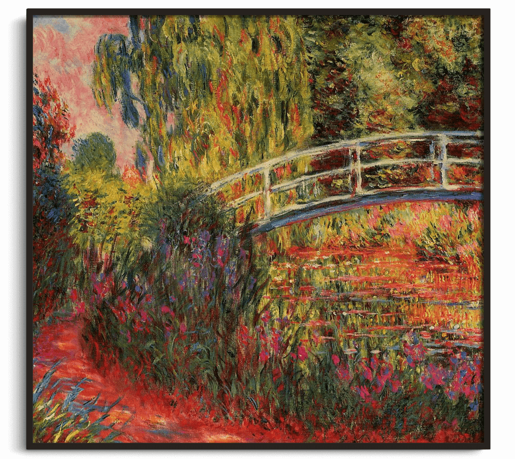 Reproduction of The Japanese Bridge by Claude Monet – Galerie Mont
