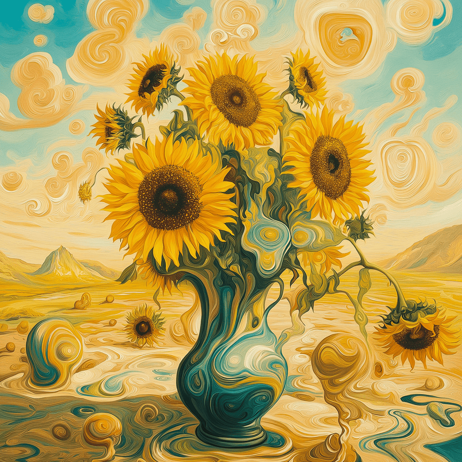 Sunflowers x Dali