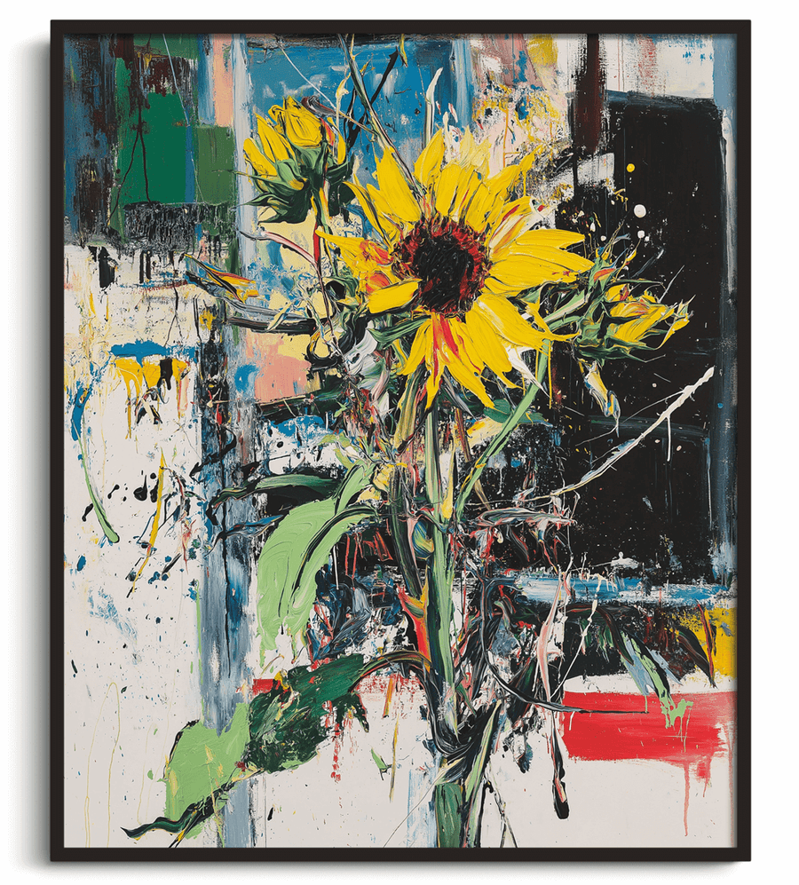 Sunflowers x Pollock