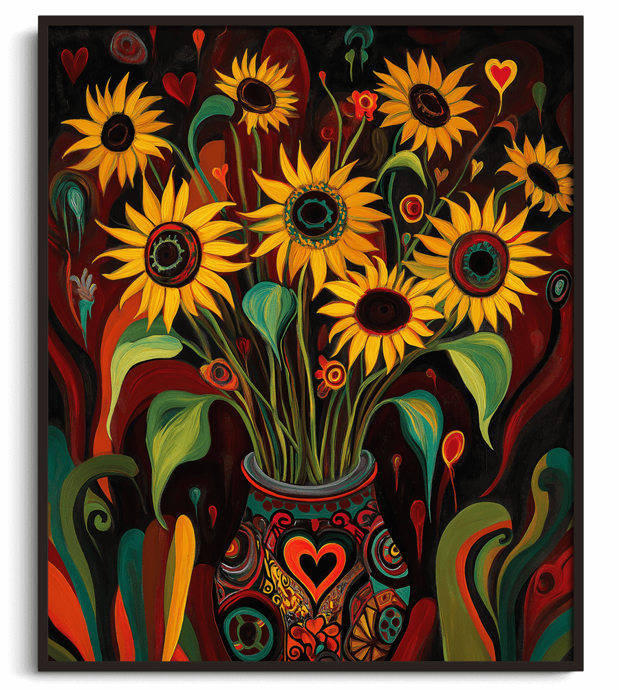 Sunflowers x Kahlo