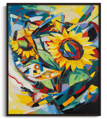 Sunflowers x Kandinsky