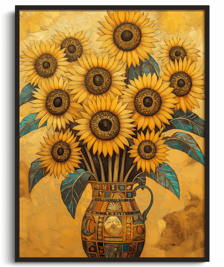 Sunflowers x Klimt