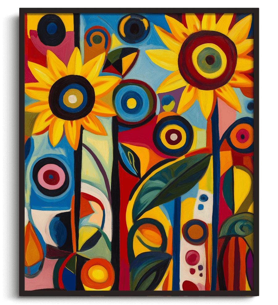 Sunflowers x Miró