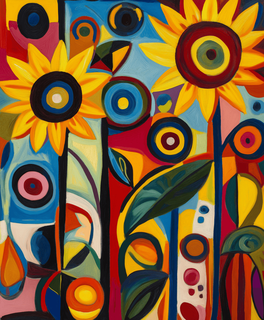 Sunflowers x Miró