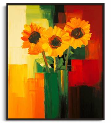 Sunflowers x Rothko