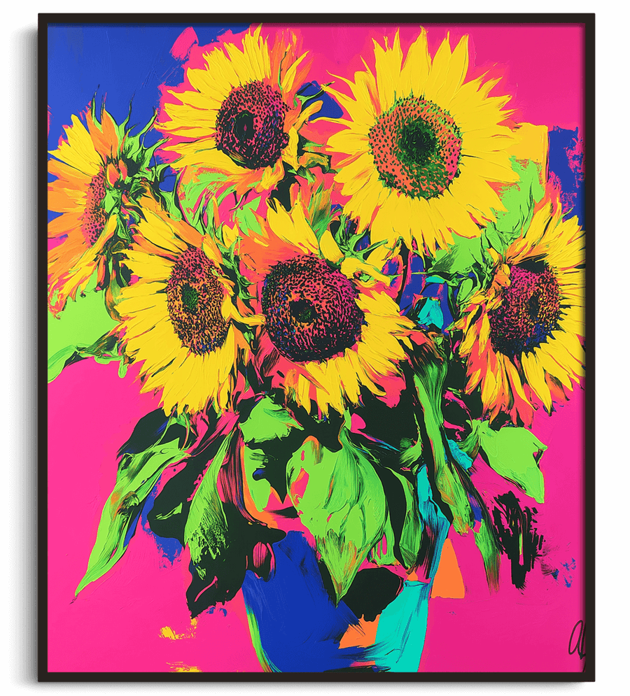 Sunflowers x Warhol