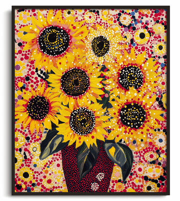 Sunflowers x Kusama