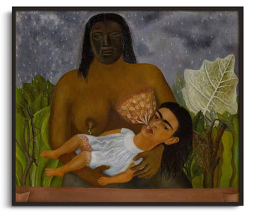 Ma nourrice et moi - Frida Kahlo