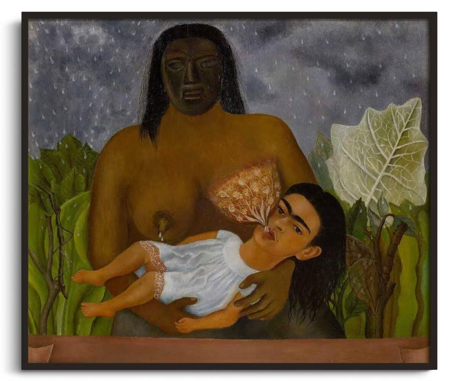 Ma nourrice et moi - Frida Kahlo